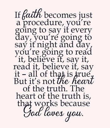 Faith Responds to Love